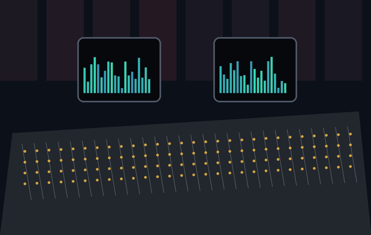 Professional recording studio